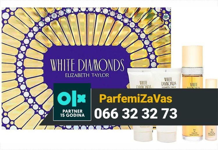 Elizabeth Taylor White Diamonds 100ml+15ml+100ml BL+100