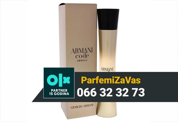 Armani Code Absolu 75ml EDP Ž 75 ml