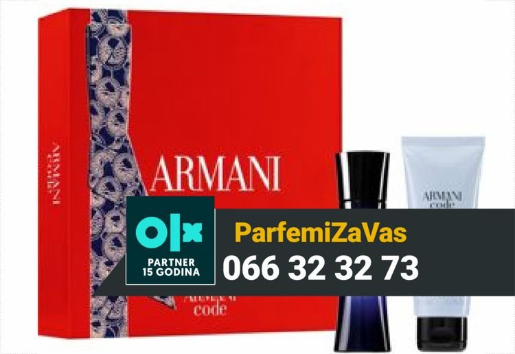 Armani Code 30ml EDP + 75ml BL Ž 50 ml