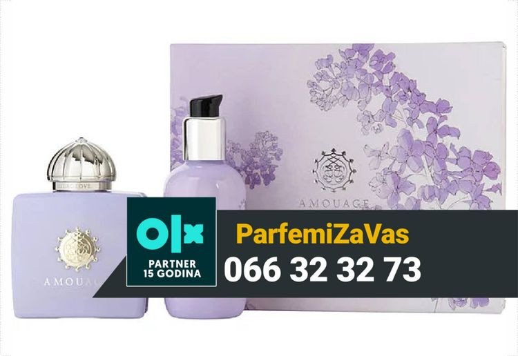 Amouage Lilac Love 100ml EDP + 100ml BL Ž 100 ml