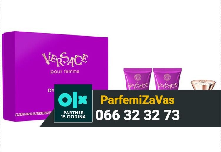 Versace Dylan Purple 50ml EDP + 50ml BL + 50ml SG Ž