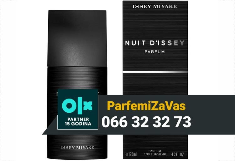 Issey Miyake Nuit D Issey Parfum 125ml EDP M 125 ml