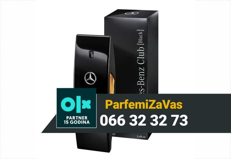 Mercedes Benz Club Black 100ml Tester M 100 ml