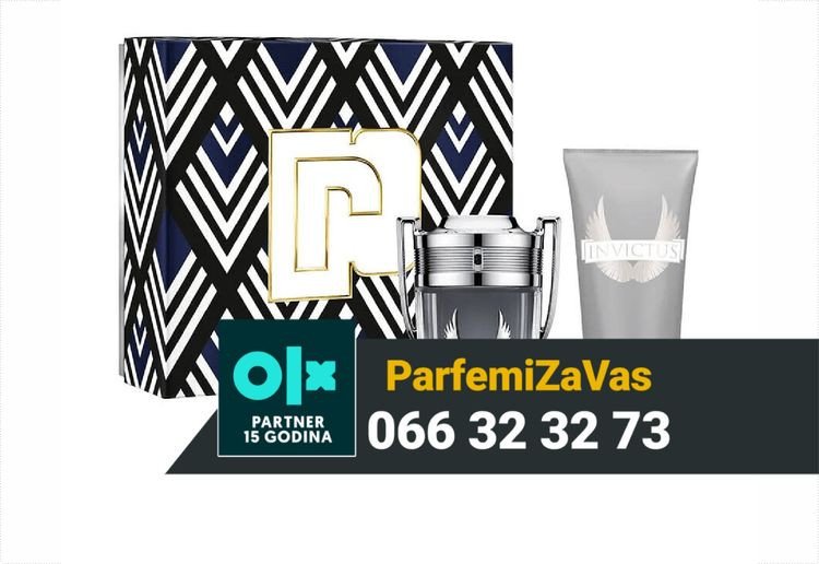 Paco Rabanne Invictus Platinum 100ml EDP + 100ml SG M