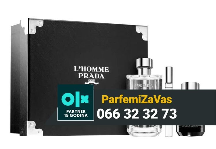 Prada L Homme 100ml + 10ml + 100ml SG M 100 ml