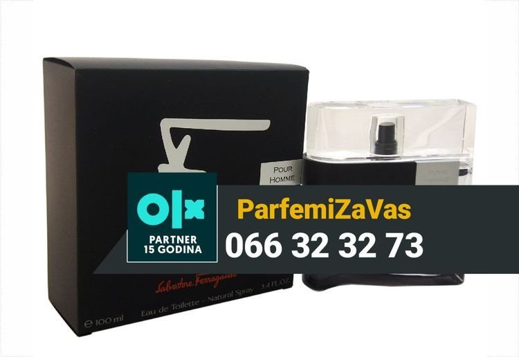 Salvatore Ferragamo F by Ferragamo Black 100ml M 100 ml