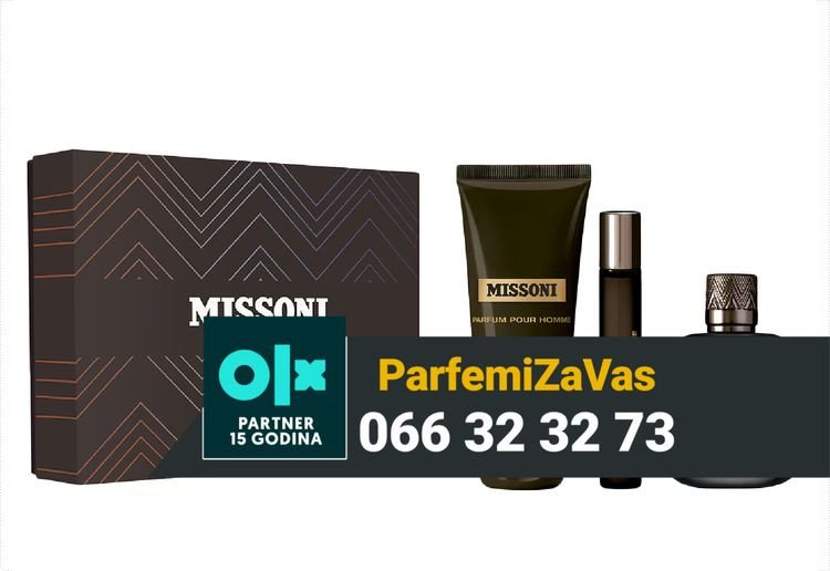 Missoni Pour Homme 100ml EDP + 10ml EDP + 150ml SG M