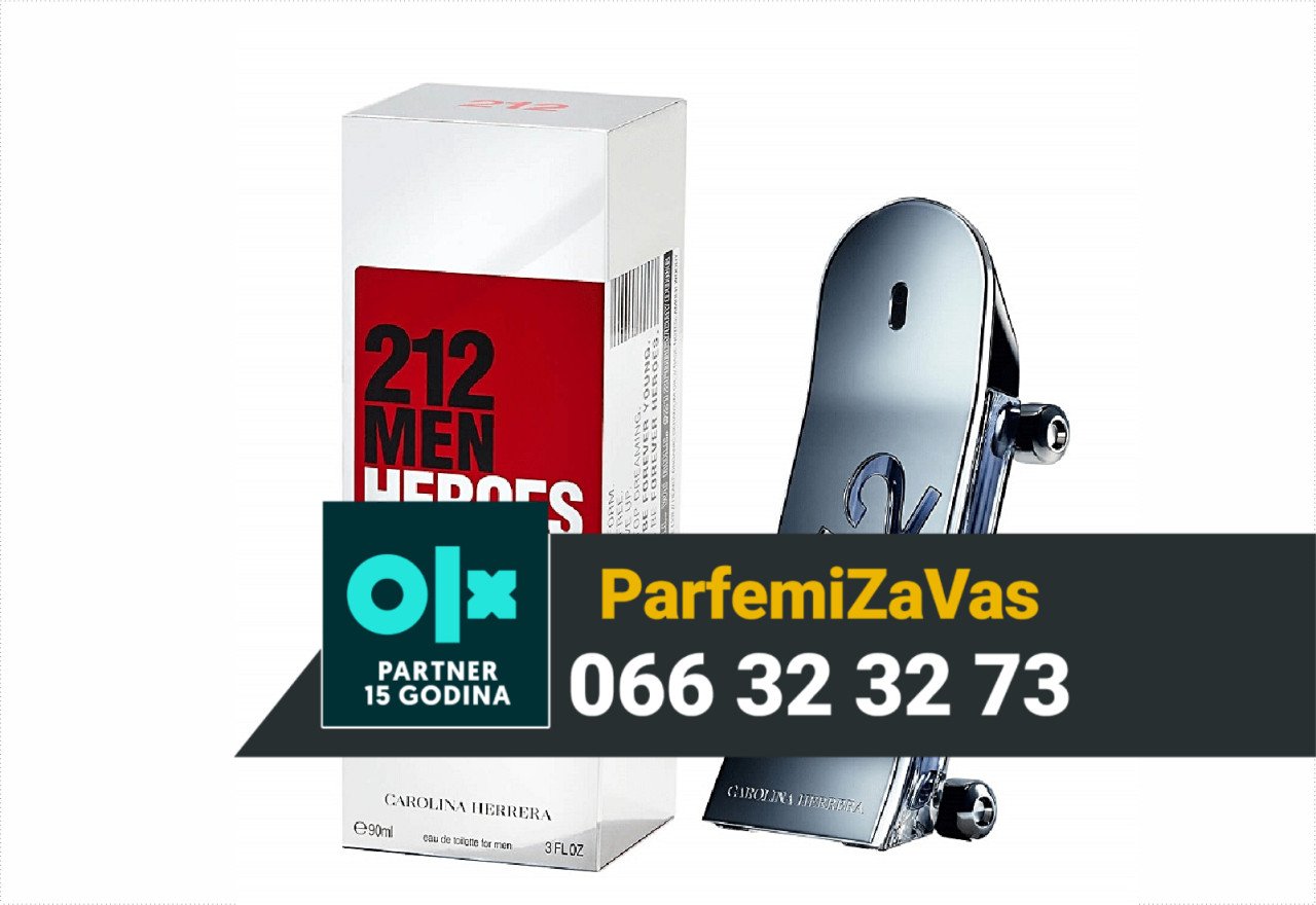 Carolina Herrera 212 Men Heroes 90ml M 90 ml